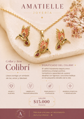 Collar colibri